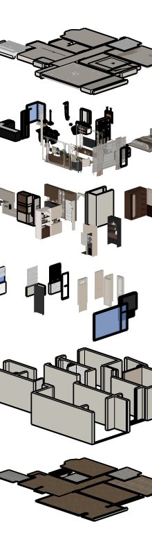 家具模块拆解图