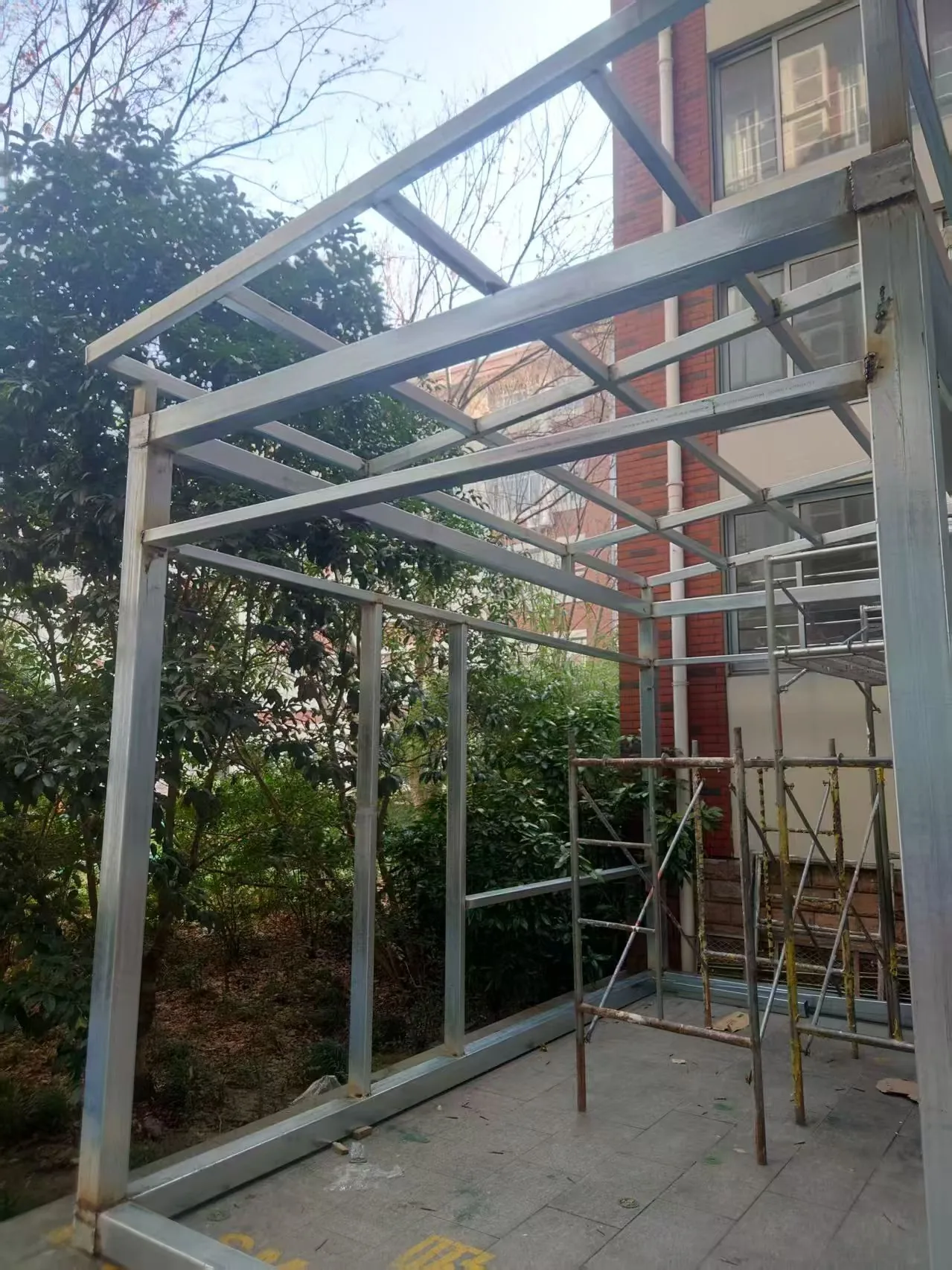 呼吸绿盒现场搭建完成照片