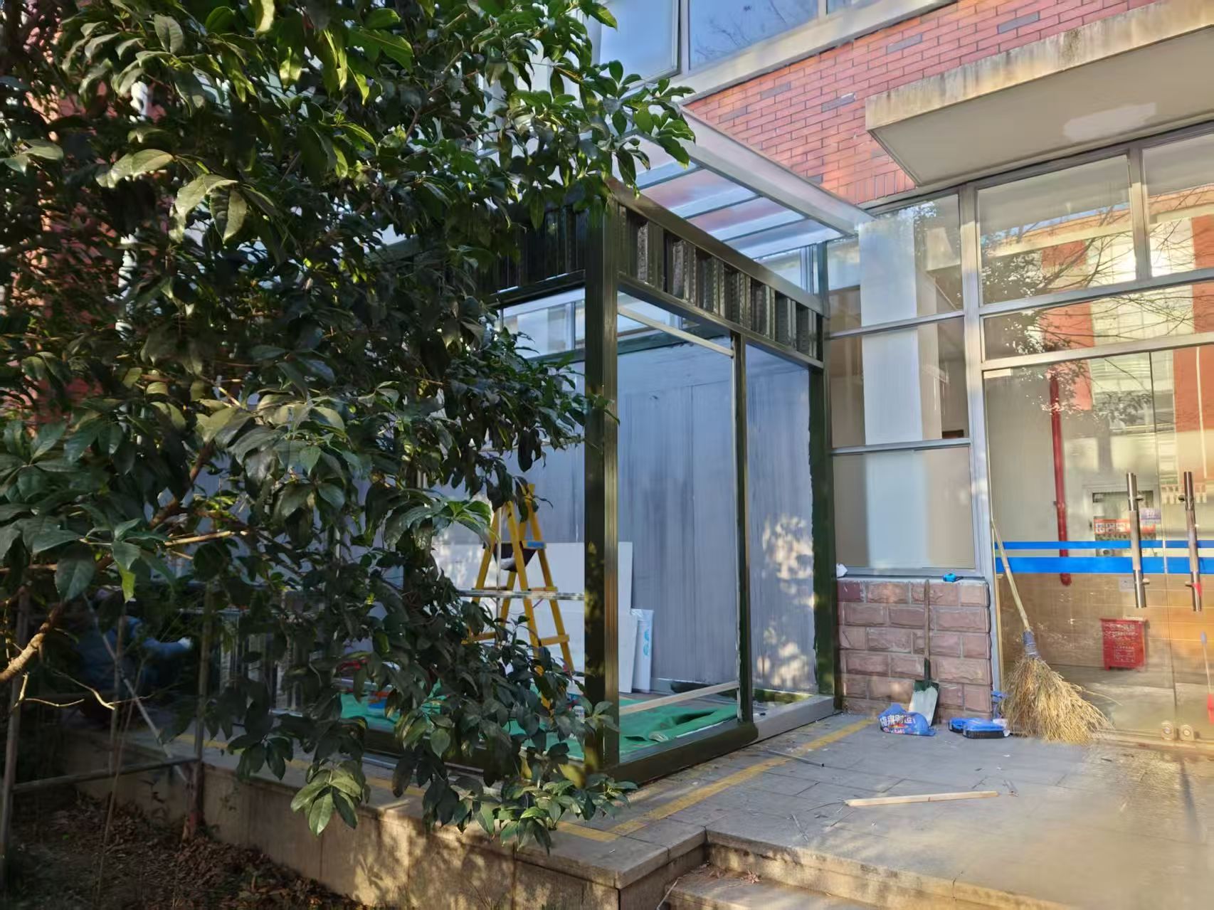 呼吸绿盒现场搭建完成照片
