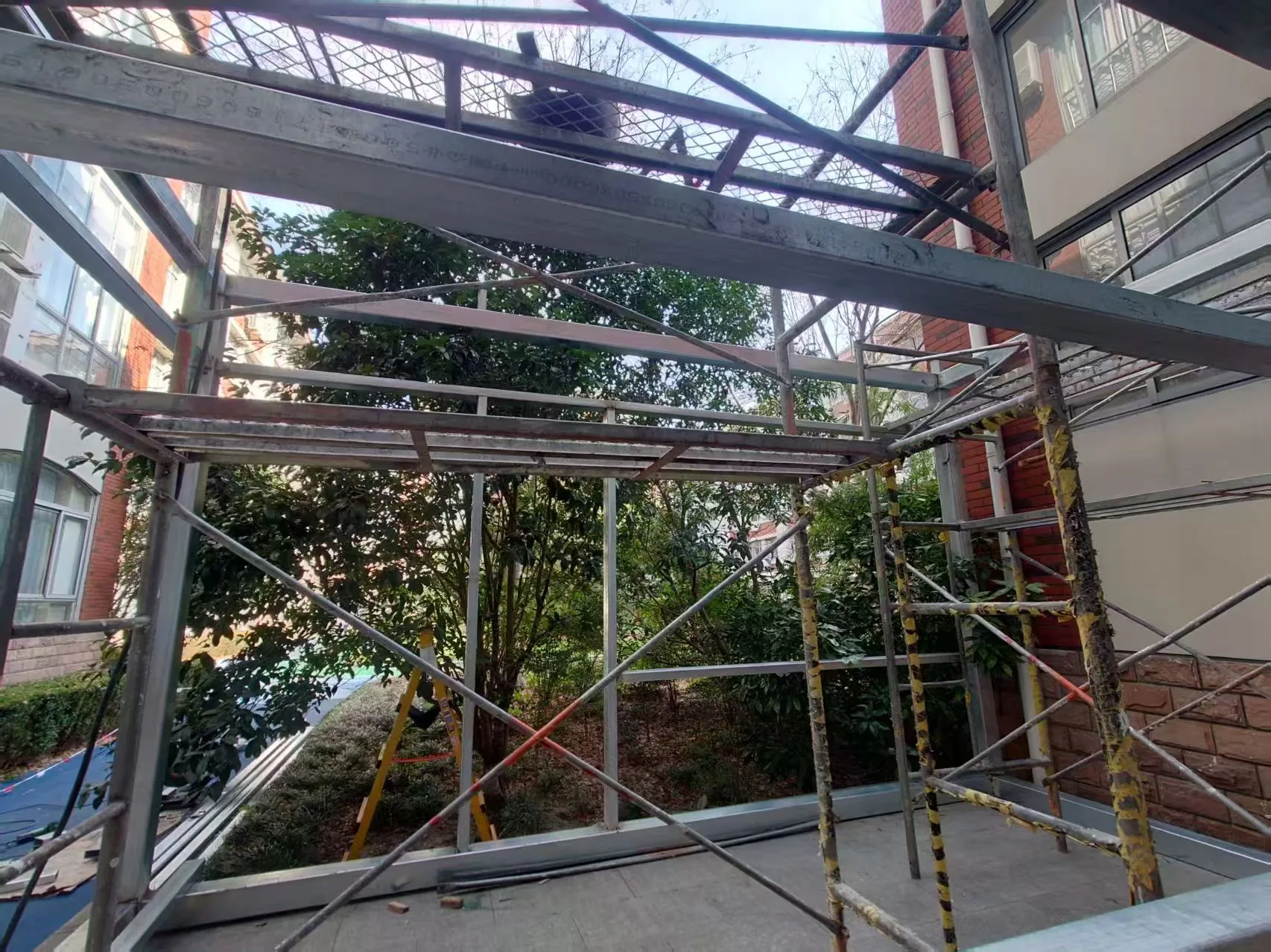 呼吸绿盒现场搭建完成照片