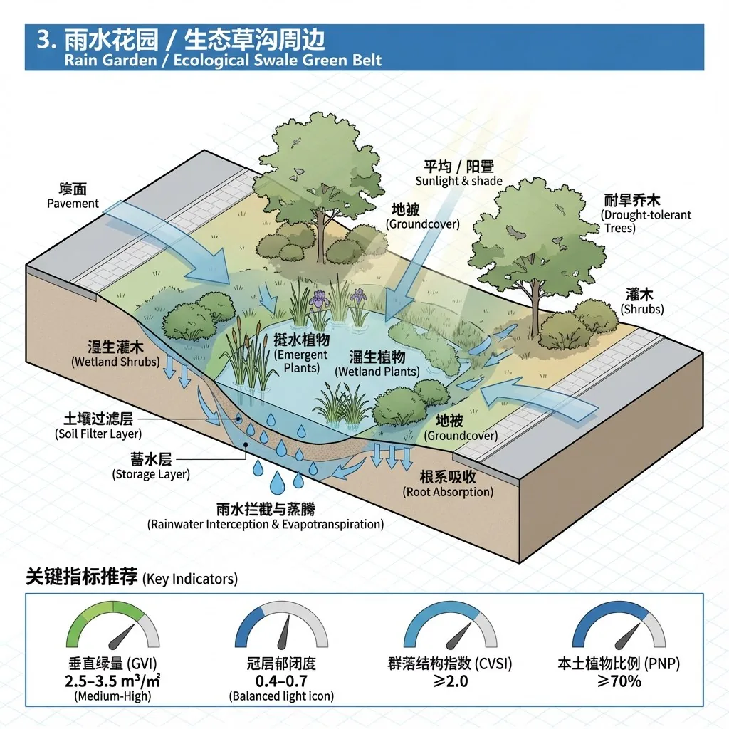 雨水花园设计依据三