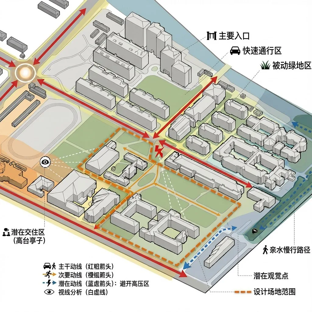 雨水花园总平面